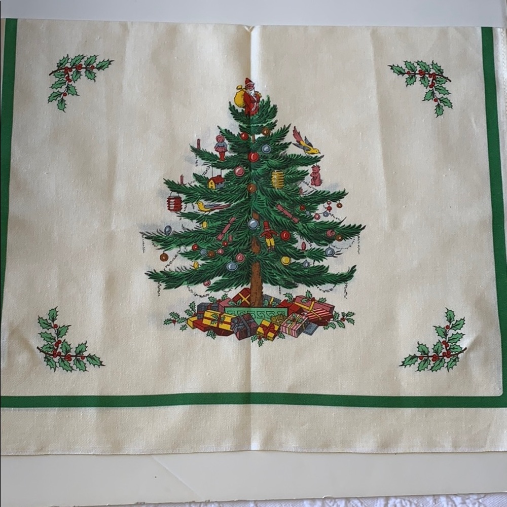 Spode Christmas Tree Cotton Kitchen Towel